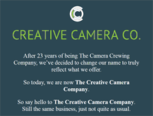 Tablet Screenshot of cameracrewing.co.uk